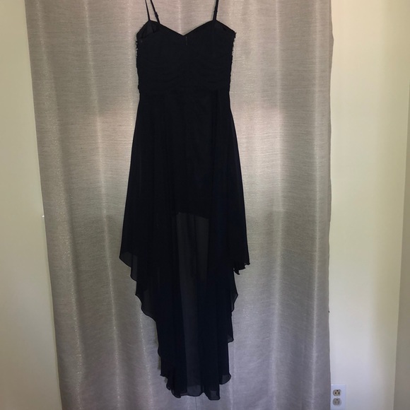 B. Darlin Navy Blue Evening Gown - Picture 5 of 7